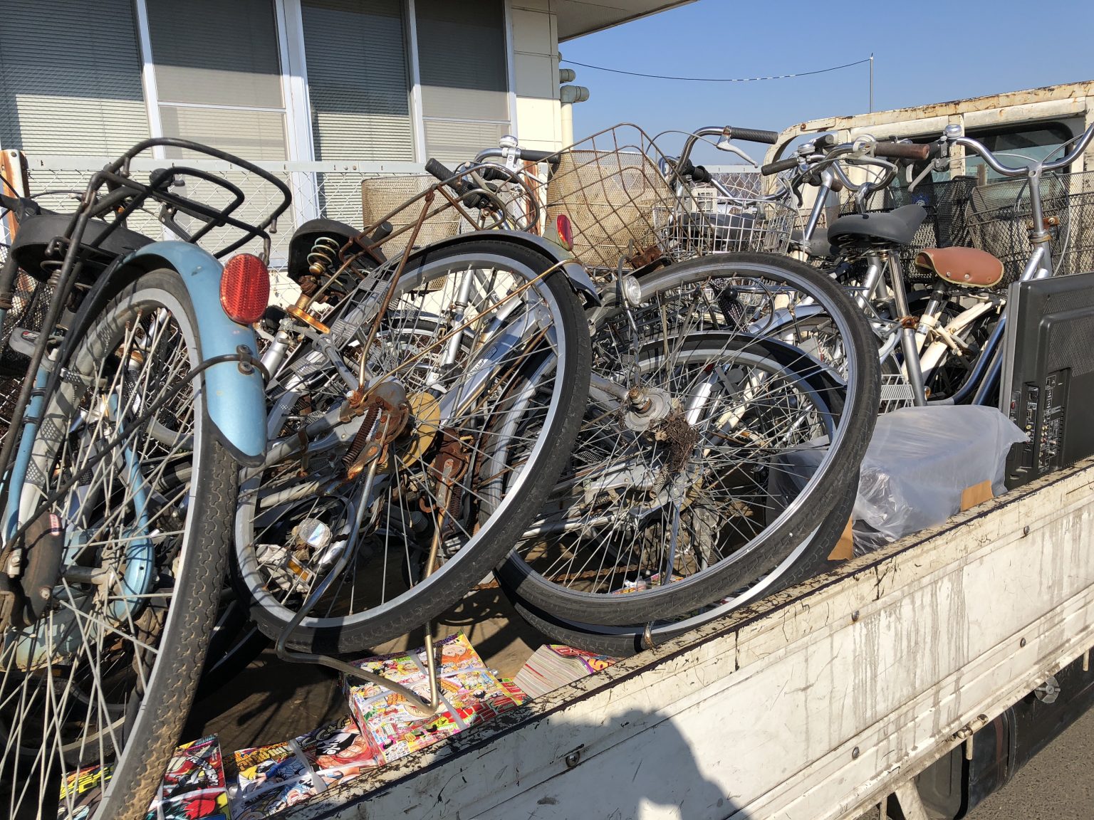 自転車 スクラップ